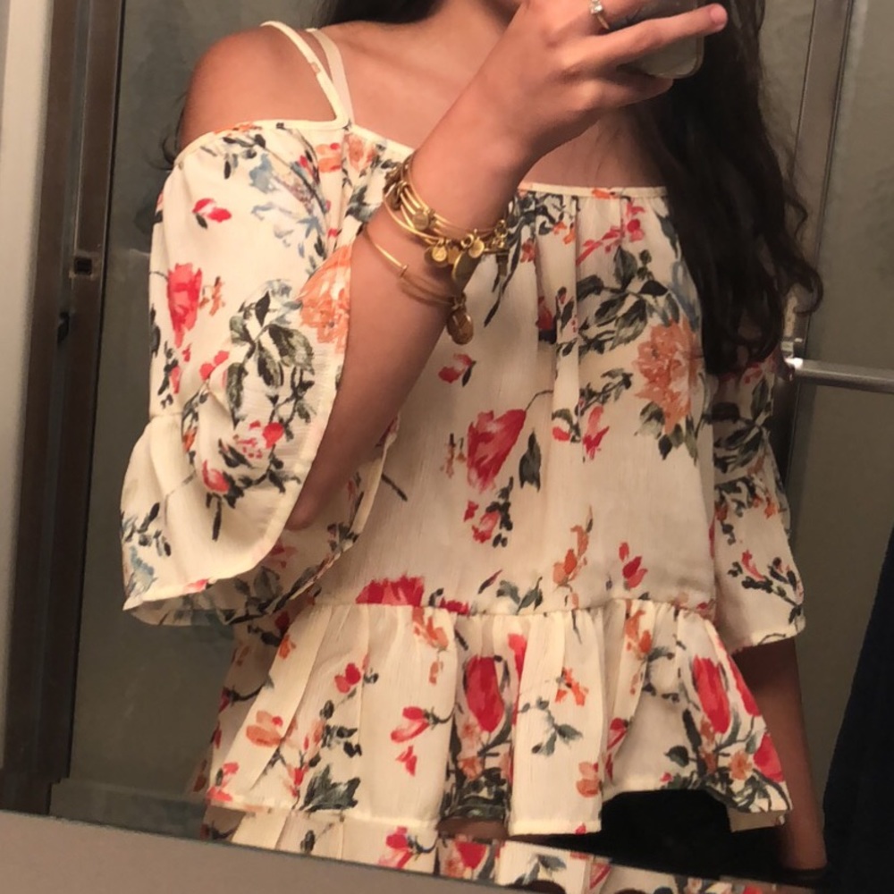 White blouse top